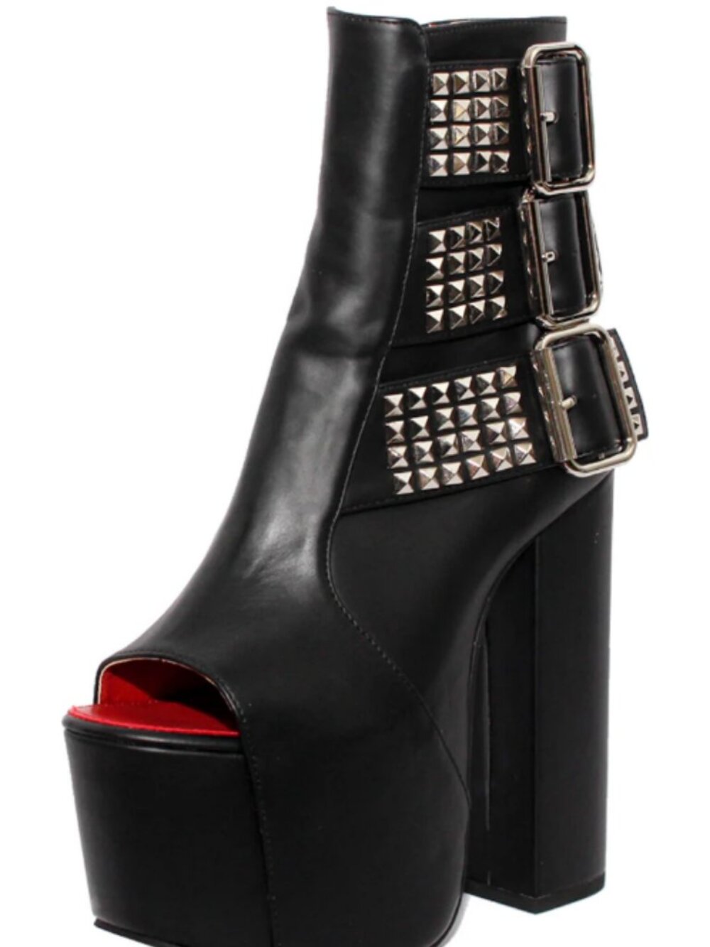 NEW Charla Tedrick Gilman Studded Platform - Picture 2 of 10